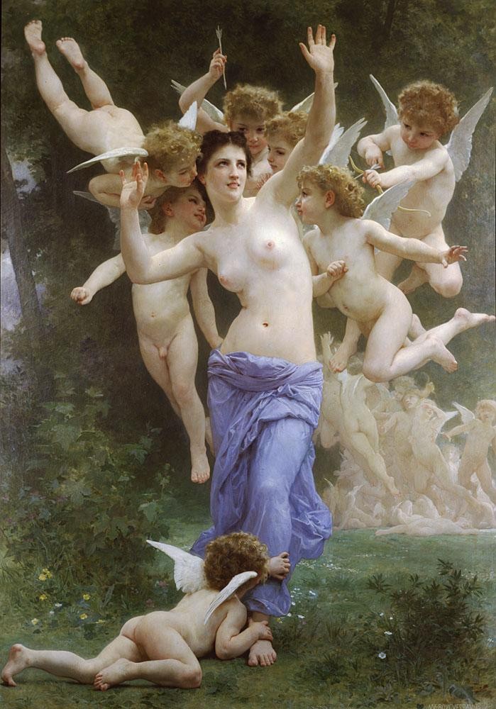 William Bouguereau The Wasp's Nest